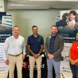 CEO Abhi Agrawal and COO EM John Hennessey visit MADD