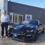 Congrats to Peter on his brand new Mustang GT350!! Eric Kotzar in sales featured.