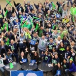 Symetra Employees love the Seahawks!