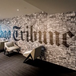 Our Chicago Tribune newsroom