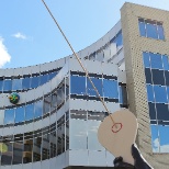 Headquarters on a sunny Seattle day