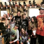 Our Breckenridge Gondola crew rocking their #spiritanimal for #WolfpackWednesday.