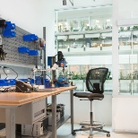 An onsite hardware lab