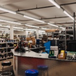 Warehouse interior at Fat Guys Distribution Centre