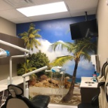 Patient care room at LightHouse Dental in Cobourg